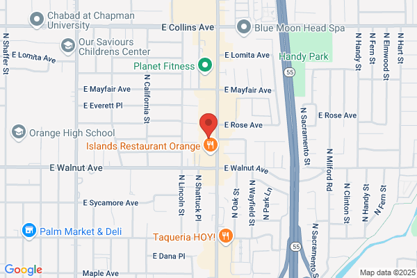 Sizzler Restaurants, Orange