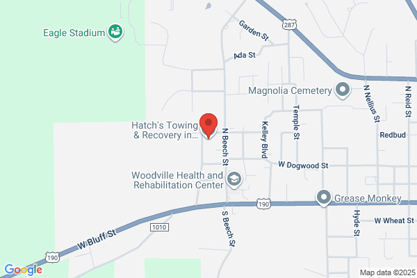 Hatch's Towing & Recovery in Orange, TX