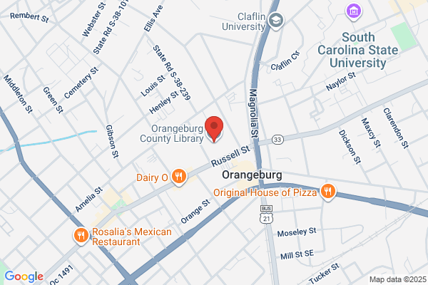 Libraries, Orangeburg County Library