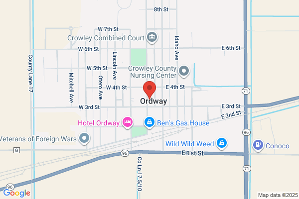 Town of Ordway, Town Clerk