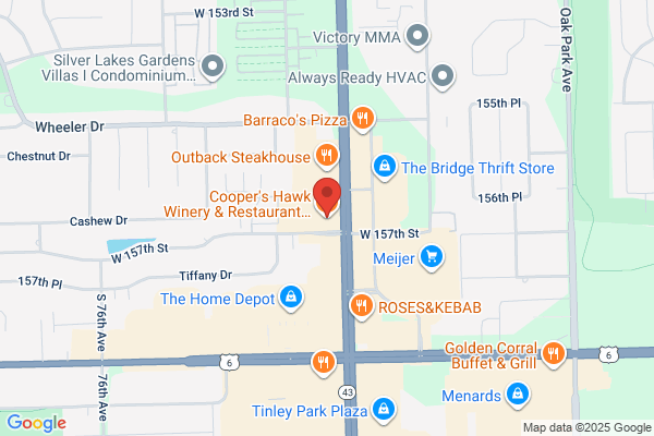 Cooper's Hawk Winery & Restaurant- Orland Park