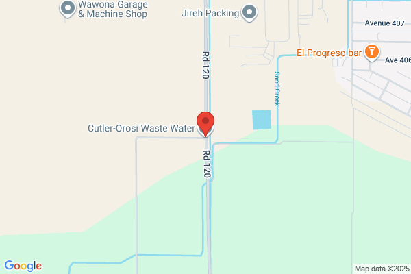 Cutler-Orosi Waste Water Treatment Plant