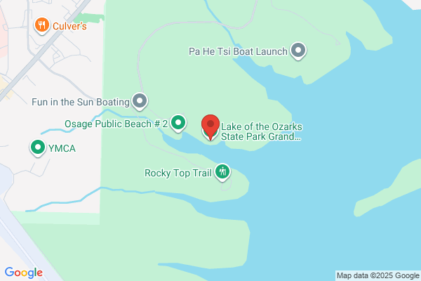 Lake of the Ozarks State Park Grand Glaize Marina Recreation Area and Public Beach