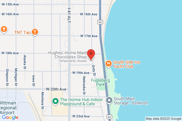 Hughes Homaid Chocolate Shop