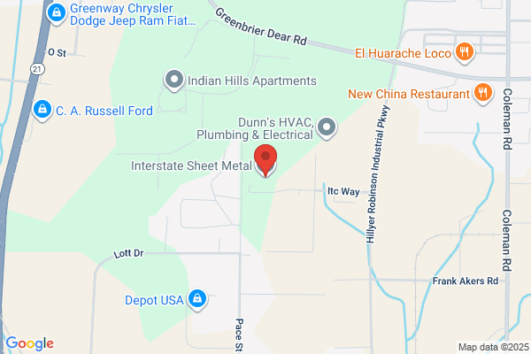 Interstate Sheet Metal Co Inc