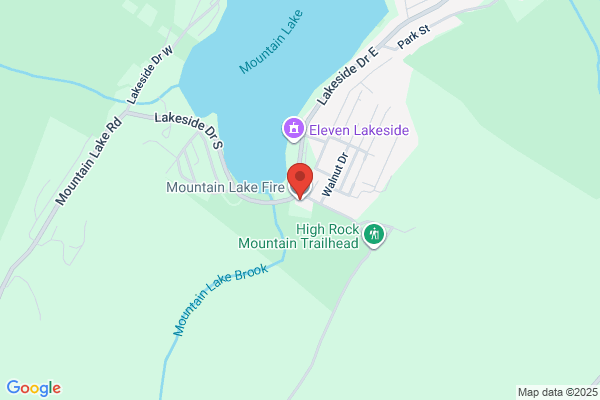 Fire, Mountain Lakes