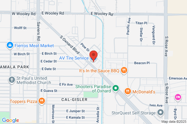 A & V Tire Service Inc
