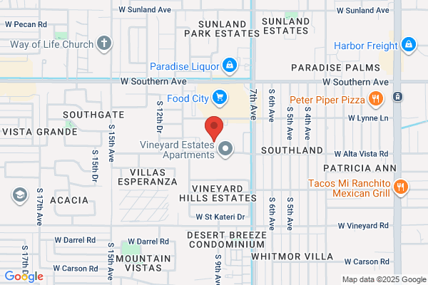 Phoenix City Government, Pal Centers, Foothills