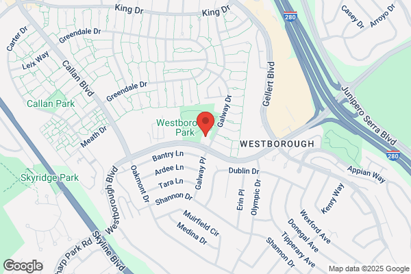 South San Francisco City of, Recreation Locations, Westborough Preschool
