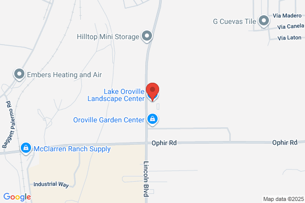 Lake Oroville Landscape Center