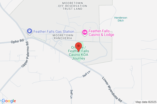 Oroville / Feather Falls Casino KOA Journey