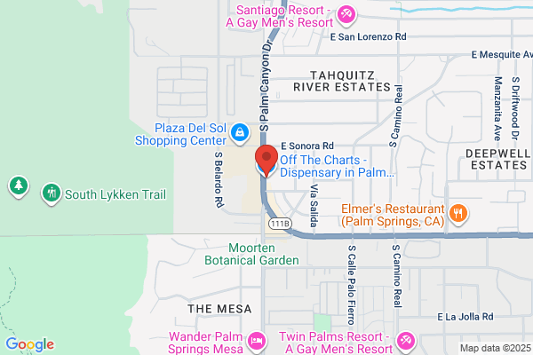 Off The Charts - Dispensary in Palm Springs