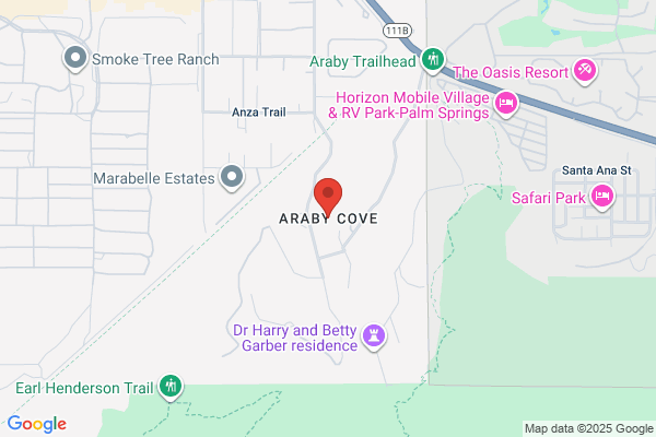Palapas of Araby Cove