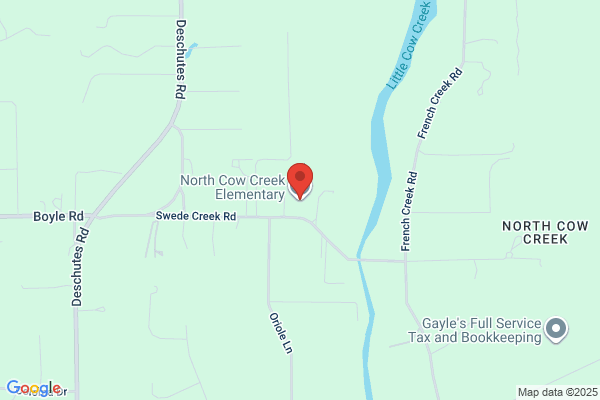 North Cow Creek School District, North Cow Creek School