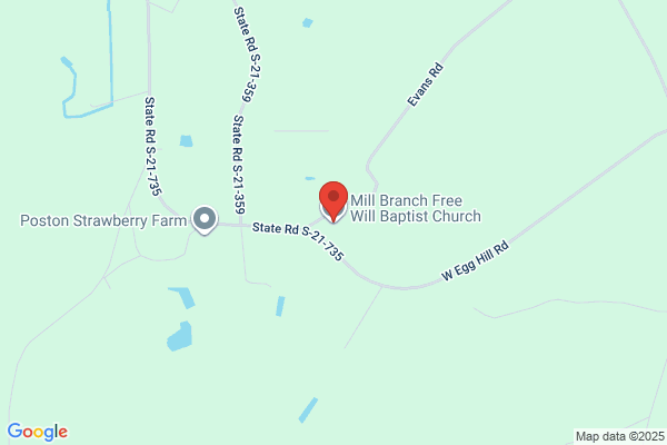 Mill Branch Free Will Baptist Church, Parsonage
