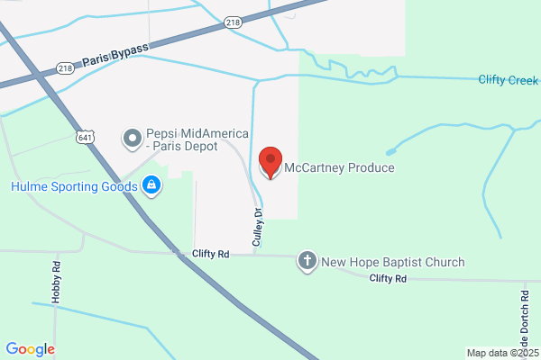 McCartney Produce Co
