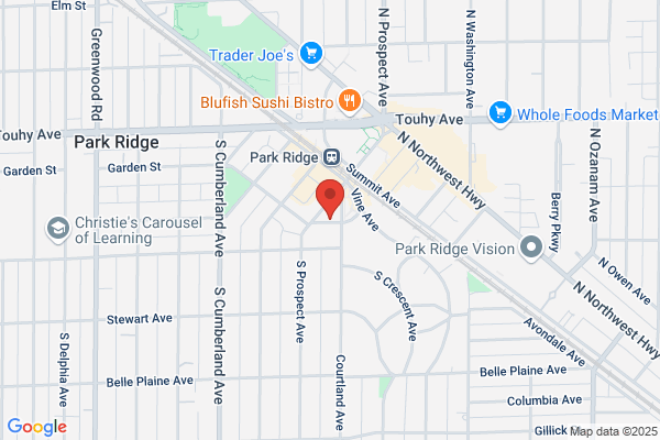 Locale of Park Ridge Church of Christ