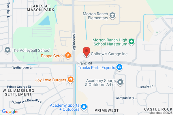 Golbow's Garage