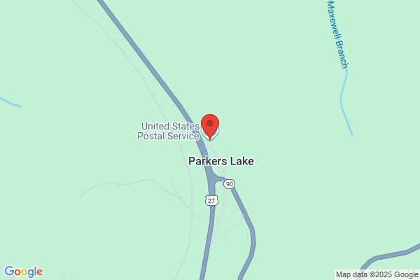 US Post Office Parkers Lake