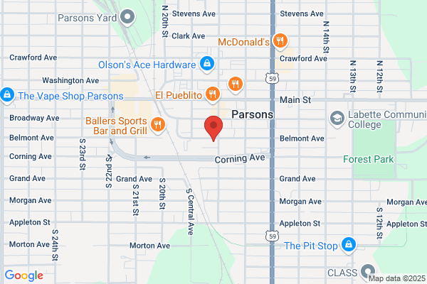 Parsons City of, Parsons Senior Center