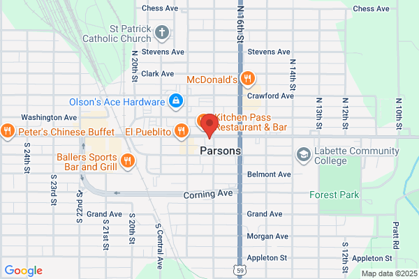 Parsons City of, Natural Gas Service