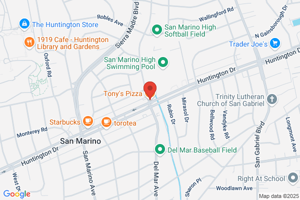 Tony's Pizza