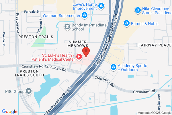 Therapy Services at Patients Medical Center - Pasadena, TX
