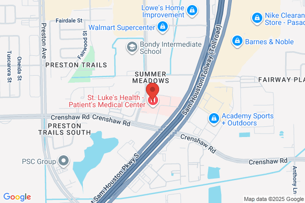 Emergency Room at St. Luke's Health - Patients Medical Center - Pasadena, TX