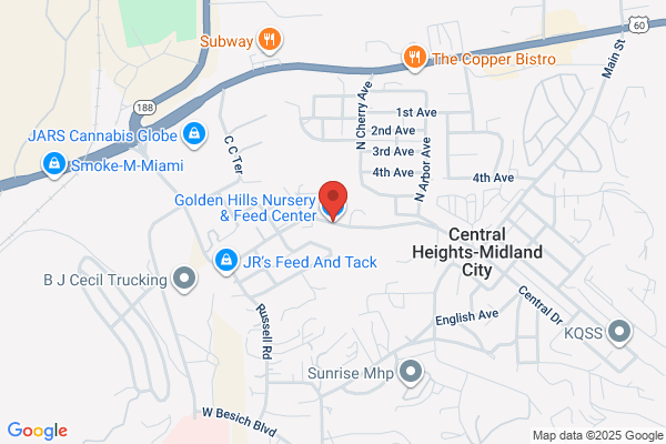 Golden Hills Garden Center Inc