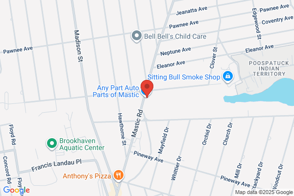 NAPA Auto Parts - Mastic Auto Parts - Closed