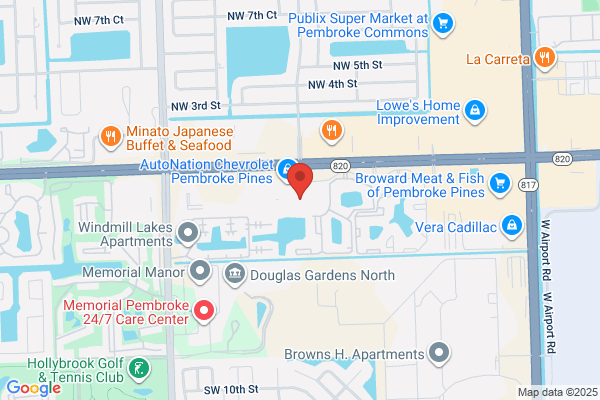 AutoNation Chevrolet Pembroke Pines Service Center