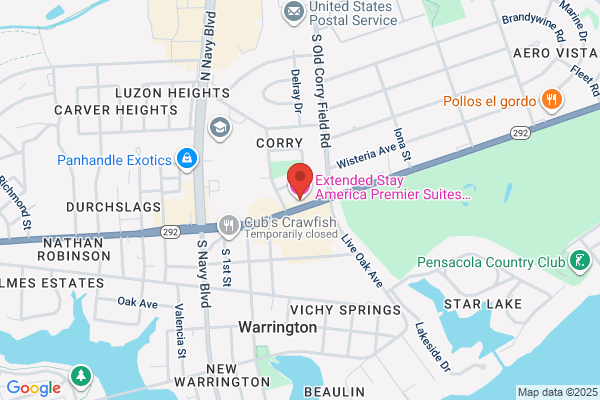 Suburban Extended Stay Hotel Naval Base Area