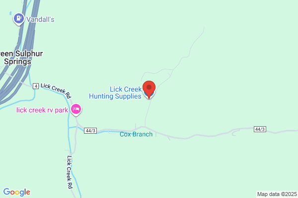 Lick Creek Outfitters & General Store