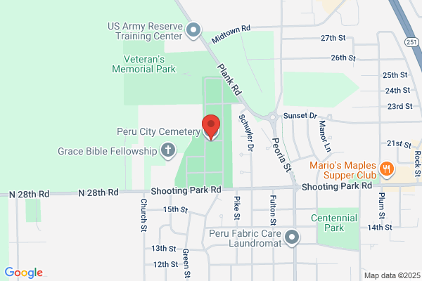 Peru City of, City Cemetery