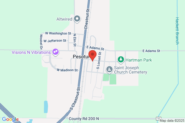 United States Government, Post Offices, Pesotum