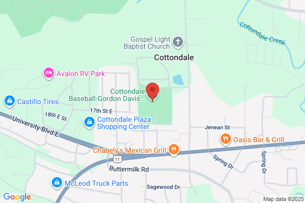 Cottondale Baseball-Gordon Davis Park
