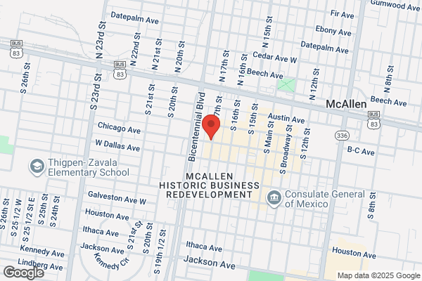 Heart of the City of McAllen the