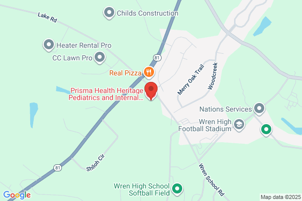 Prisma Health Heritage Pediatrics and Internal Medicine–Wren