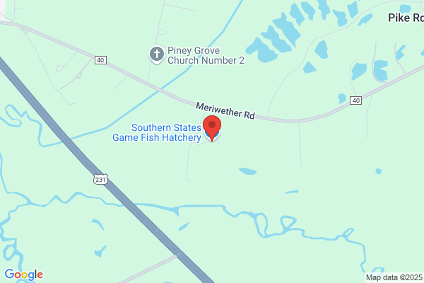 Southern States Game Fish Hatchery