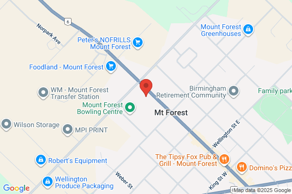 Mt Forest Fire Station