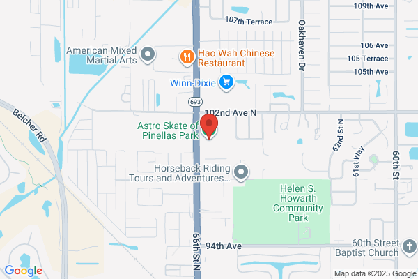 Astro Skate Center Pinellas Park