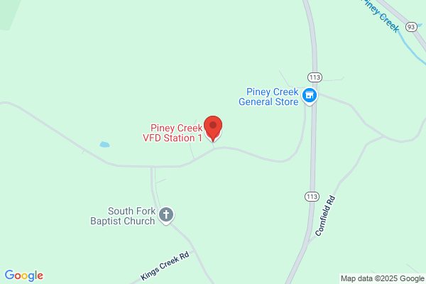 Fire Departments, Piney Creek