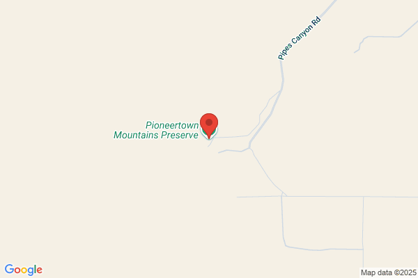 Pipes Canyon Preserve the Wildlands Convervancy