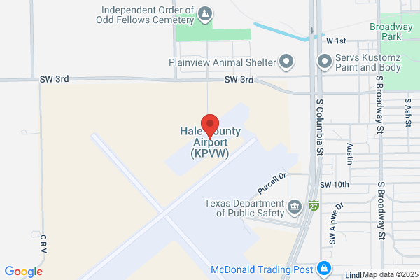Plainview Airport Automated Weather Report