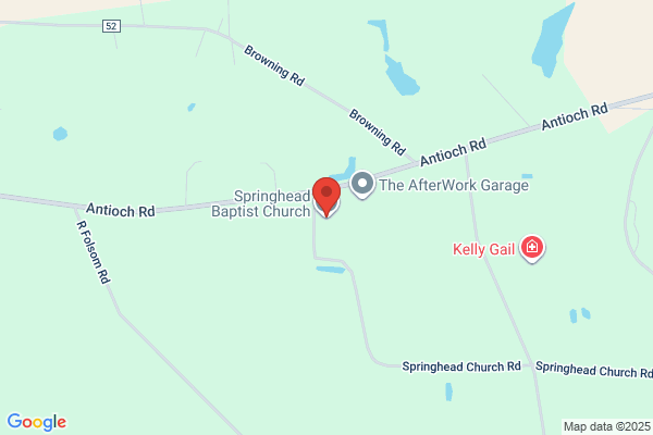 Springhead Baptist Church, Church