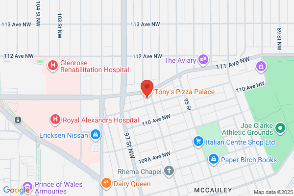 Tony's Restaurant & Pizza Palace