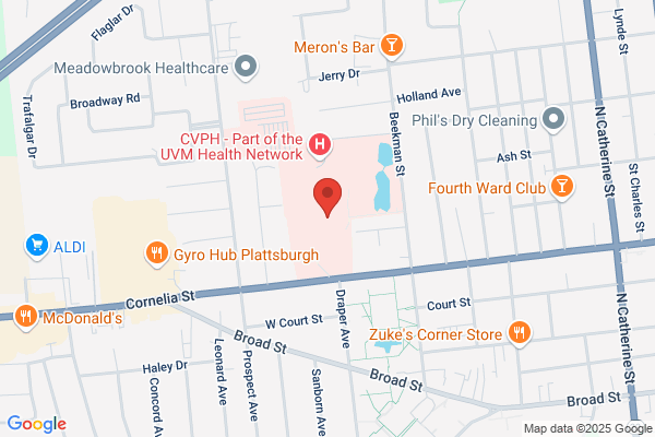 Rehabilitation Services, New York Road, UVM Health Network - Champlain Valley Physicians Hospital