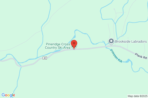 Pineridge Cross Country Ski Area