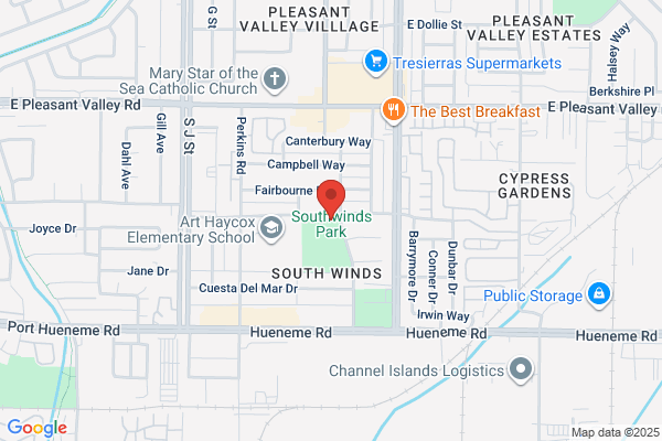 Oxnard City of, Recreation, Recreation Sites-Staffed, Southwinds Recreation Building