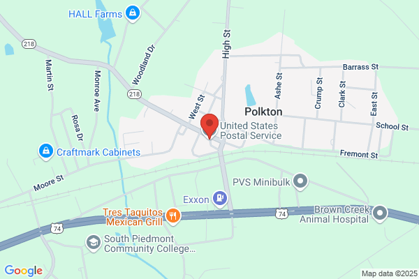 United States Government, U S Postal Service, Polkton